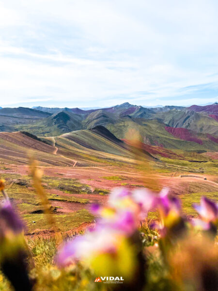 Palccoyo Rainbow Mountain in Peru